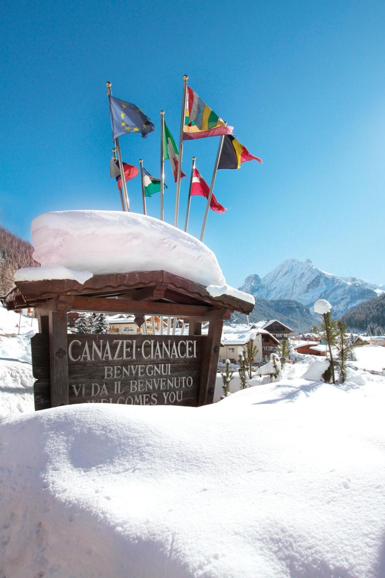 Hotel Il Caminetto Sport Canazei Exterior foto